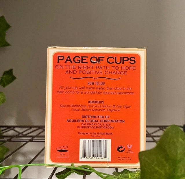 Single Orange Scented Bath Bomb